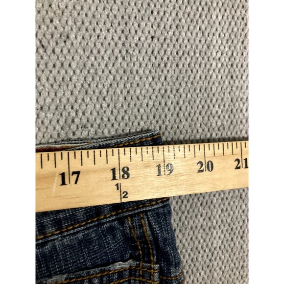 Marithe Francois Girbaud Vintage Jean's Mens 38X32 Blue Baggy Straight Skate Y2K - Picture 8 of 11